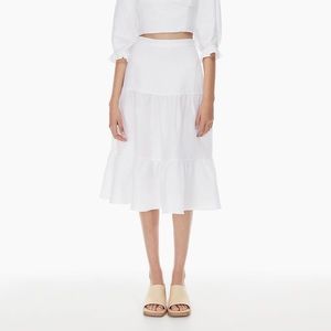Wilfred Atone Skirt, White, Size 4